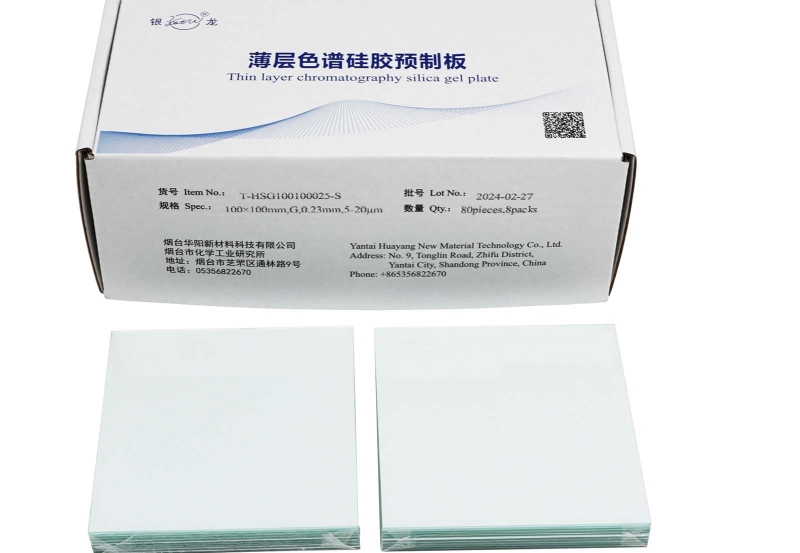 高效薄層層析硅膠G板T-HSG100100025-S
